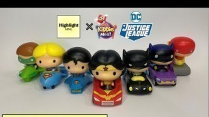 'Jollibee Justice League Toys (Jolly Kiddie Meal Toys 2021) Fastfood Toys Unboxing'