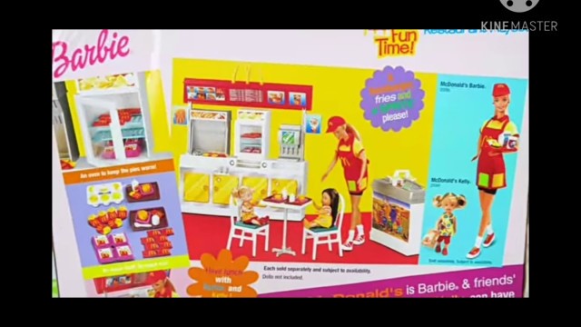 'barbie fast food shop toys'