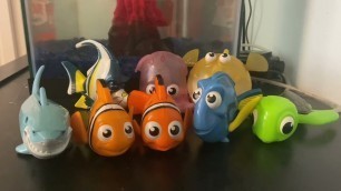 'Finding Nemo: McDonald’s 2003 Set of 8 Fast Food Toys- Working Set!'