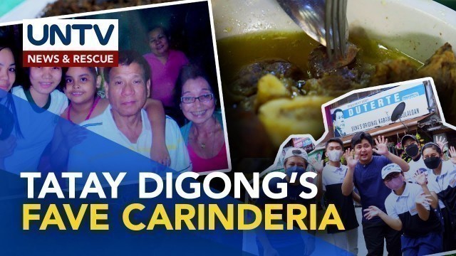 'TIKMAN: Paboritong carinderia ni Tatay Digong sa Davao City | Food Trip'