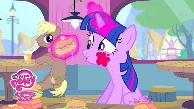 'My Little Pony: Friendship is Magic Season 4 - \'Fast Food w/ Twilight Sparkle\' Official Clip'