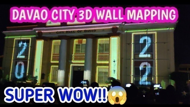 'TRENDING DAVAO CITY PASKO FIESTA 3D WALL MAPPING VIDEO PRESENTATION'