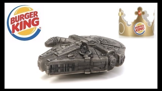 'Star Wars MILLENIUM FALCON  burger king toy cajita feliz Fast food toys Mcdonald\'s'