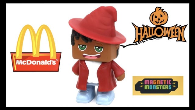 'MAGNETIC MONSTERS halloween MCDONALDS happy meal kids fast food toys'