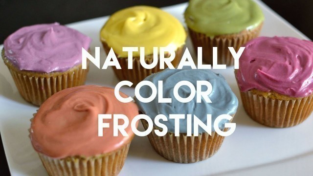 'How to Color Frosting Naturally & Quickly'