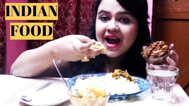 'INDIAN FOOD MUKBANG | ASMR | EAT WITH ME | EATING SHOW | EATING INDIAN FOOD'