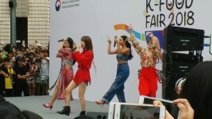 '18-10-17 K-food Festival in Hong Kong MAMAMOO --Décalcomanie'