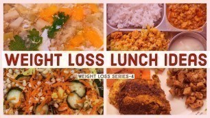 '4 Healthy Lunch Ideas for Weight loss In Tamil | Easy Diet Lunch Ideas | Weight Loss Tips In Tamil'