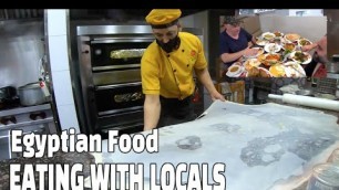 'Egyptian Food | Eating With locals | Stuffed Pigeon | Kushari | Old Cheese'