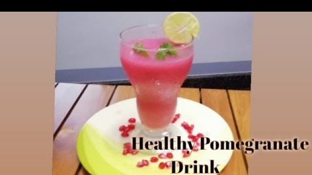 'Healthy and fresh pomegranate drink|അനാർ ജ്യൂസ്‌|ഉറുമാമ്പഴം ജ്യൂസ്‌ |Nichu\'s food gallery'