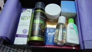 'Target Beauty Box Unboxing | Spring Fling | Hair Food, Egyptian Magic, Burt\'s Bees & More For $7!'