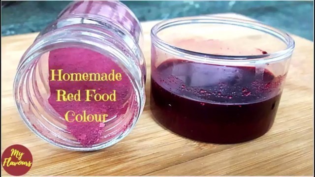 '100% Natural Homemade Red Food Color | For Tandoori recipes, Tomato Soup, Curries & Red Velvet Cakes'