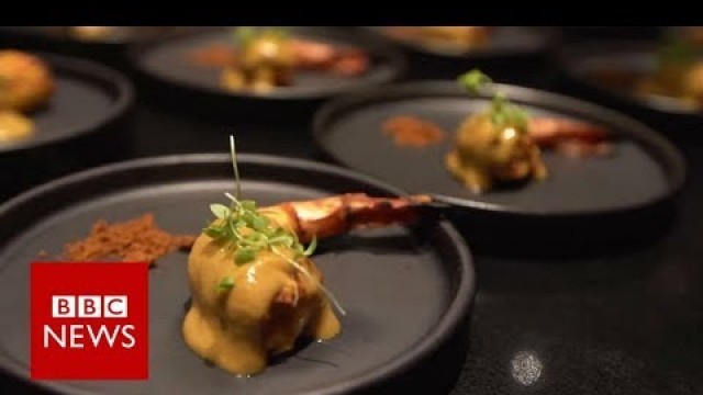'\'Food porn star\' Indian chef gives fine dining a twist - BBC News'