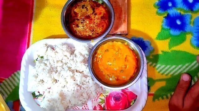 'Eating Motton Curry with Rice Chapati indian food mukbang indian food ASMR'