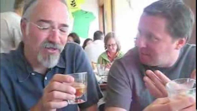 'UK Man vs US Food: Round 4 - Oyster Shooters in Santa Cruz'