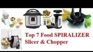 'spiralizer vegetable slicer | food chopper | mini food processor |onion cutter |fashio beauty health'