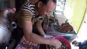 'Egyptian street food take away / Egypt food mukbang'
