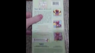 'Elmo’s world food water and exercise front back and vhs'