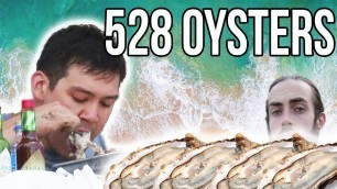 'I EAT 528 OYSTERS IN 8 MINUTES|2019 ACME OYSTER EATING CONTEST FT BEARD MEATS FOOD'