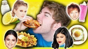 'TASTING CELEBRITIES FAVORITE FOODS 3'