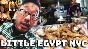 'NYC FOOD ADVENTURE | little Egypt NYC  AbuQir (feat foodandfootprints)'