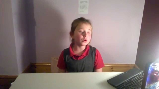 'Oliver Twist- Food Glorious Food cover by 7-year-old Amelia'