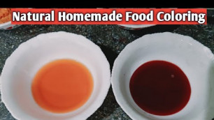 'How to Make Natural Homemade Food Coloring'