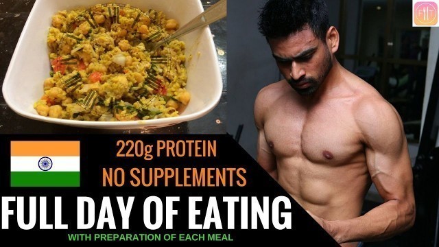 'Full day of eating | Indian Bodybuilding Diet'