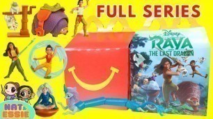 'Disney RAYA AND THE LAST DRAGON McDonalds Happy Meal Toys 2021'
