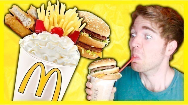 'GIANT MCDONALDS MILKSHAKE'