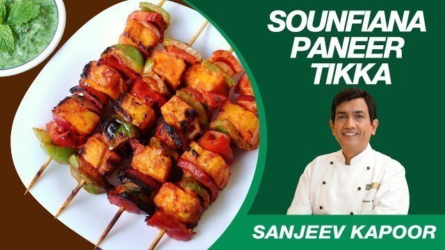 'Paneer Tikka Sounfiana Dry Recipe from Sanjeev Kapoor\'s Kitchen'