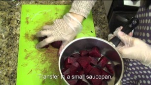 'How to Make All Natural Red Food Coloring - from Vegetable (Beets)'