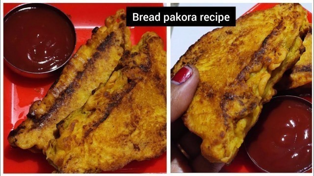 'Bread Pakora Recipe l Street Food | Bread Recipe | Viral Recipe | Shorts | #cookwithpunam'