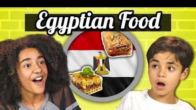 'KIDS EAT EGYPTIAN FOOD | Kids Vs. Food'
