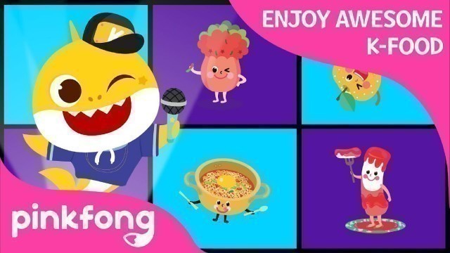 'Enjoy Awesome K-Food with Babyshark（日本語ver）'
