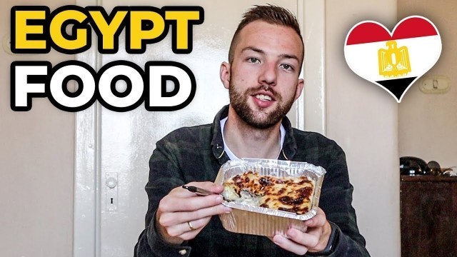 'Trying more EGYPT STREET FOOD | أجنبي يجرب الحواوشى و البشاميل'