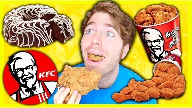 'TASTING KFC FOODS'