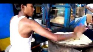 '‪‪SMALL BUSINESS ADMINISTRATION (S.M.A) INDIAN STREET FOOD-paratha maker shows his talent'