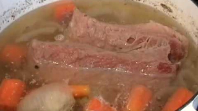 'Corned Beef and Cabbage - St. Patricks Meal'