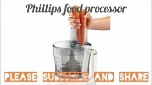 'Cara Menggunakan Food Processor Philips'