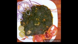 'Palak chicken ||spicy /Hafsa food Gallery #subscribe my channel'