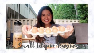 'SUPPORTING SMALL FILIPINO FOOD BUSINESSES IN TORONTO'