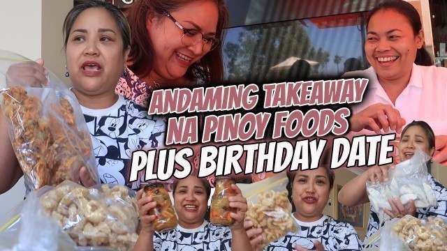 'BUHAY AUSTRALIA : A DAY WITH ROSIE |  TAKE AWAY PINOY FOODS PLUS BIRTHDAY DATE WITH ROSIE GUMAPON'