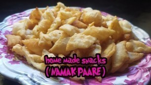 '#snacks #namak_paare    home made snacks ( namak paare ) by parveen food gallery'