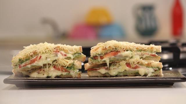 'Bombay Cheese Sandwich | 5 Types of Cheese Sandwiches Chef Anupa | Sanjeev Kapoor Khazana'