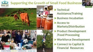 'Supporting the Growth of Small Food Businesses'