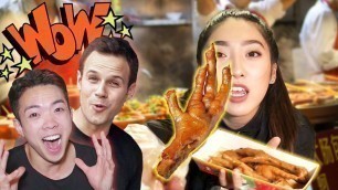 'TASTY Chinese Street Food Tour In Beijing, China! Ft. The Food Ranger Style'