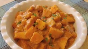 'Red Curry Butternut Squash Recipe - Red Curry Squash'