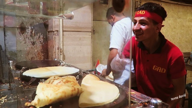 'Delicious EGYPTIAN/ARABIC Food Video [Molokhia, Egyptian Crepe & Homemade Local Meal]'