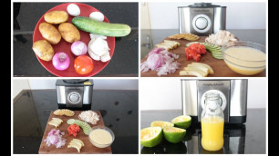 'Morphy richards icon DLX functionalities/How to use a food processor'